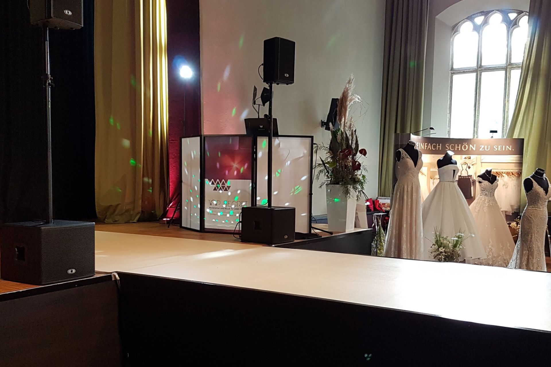 Hochzeitsmesse Steigenberger Parkhotel Braunschweig Brautmodenschau mit TOP SECRET